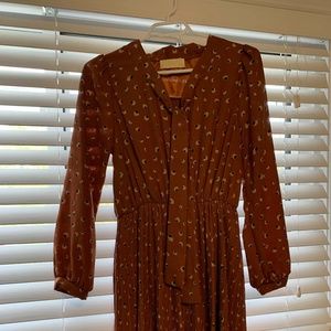 Brown Vintage dress
